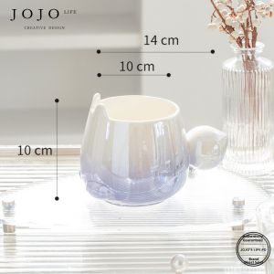 Creative Gradation Purple Ceramic Mug