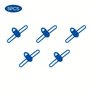 Bộ 5 Móc Câu Cá Silicon Có Độ Đàn Hồi Cao Nhẹ Chống Trơn Trượt Cần Móc Kẹp Kết Nối Cho Câu Cá