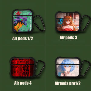 EVA Original Number One Machine Einazaki Ruri New Product Silicone Protective Case for Apple AirPods 1 2 3 4 pro Wireless Bluetooth Earphone Shell