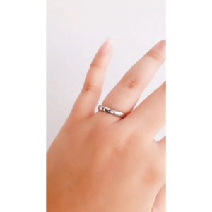 Cincin Titanium Model Satu & Cincin Permata Couple Lovelybutik