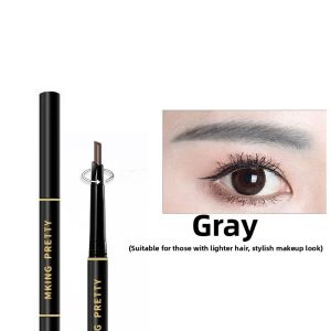 Waterproof Long-lasting MKING PRETTY Eyebrow Pencil No Smudging Easy Coloring Natural Look Beginner Friendly Double-ended