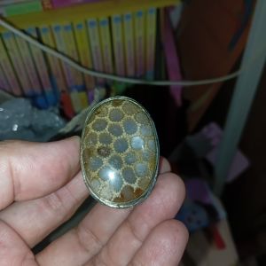 Cincin Batu Teratai Big Size Top Quality Warna Langka