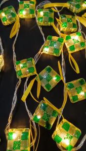 Lampu Hari Raya Decoration Light LED Lampu Hiasan Ketupat Bulan Raya 20L A22-8