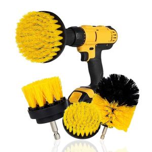 Household Car Cleaning Electric Drill Brush Head Set Electric Brush Kitchen Bathroom Cleaning Kit Toilet Cleaning Tools