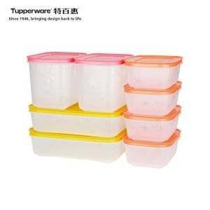 Tupperware | Bộ 8 Hộp Đựng Thực Phẩm PP Kín Khí Cho Tủ Lạnh