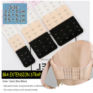 Homehub Ladies Bra Extender Extension Strap Black & Skin 2/3/4 Hooks