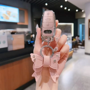 [TPU] Vỏ chìa khóa ô tô bọc cho Audi A1 A3 A5 A6 C7 8V A4 B8 B9 A7 Q3 Q7 Q5 S4 S6 S7 S8 R8 TT phụ kiện nội thất xe hơi phong cách thời trang mới chất lượng cao