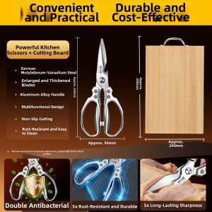 Kitchen Multi-purpose Strong Sharp Food Scissors