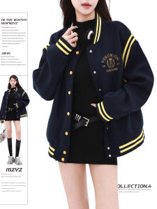 MZVZ | Áo Peacoat Len Lỏng Mới Dày