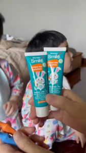 1แถม1 Wonder Smile Kids วันเดอร์สไมล์ คู่ด้วย ยาสีฟันเด็ก Organic สีฟันเด็ก 1ขวบ ฟันขาว สีฟันเด็ก ยาสีฟันกินได้ ออแกนิค