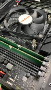 MINI CPU Cooler 4PIN PWM Copper Aluminum Tower Slim CPU Fan for Intel LGA 1155 1156 1150 1151 1366 1700 1200 Quiet Cooling Fan