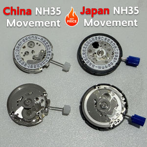Japan Genuine/China NH35 Movement Can Replace NH35 Movement Date At 3 oclock Calendar High Accuracy Automatic Mechanical NH35A
