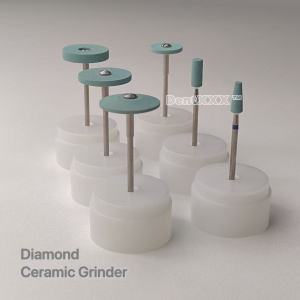 Diamond Polishing Stone Grinder 2.35mm Shank Coarse Grit Polishing Head for Finshing
