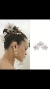 [Size 4cm - 6cm - 8cm] Kẹp Tóc Càng Cua Hình Hoa Sứ Nhiều Màu Sắc Đẹp Ngọt Ngào Tiểu Thư Hàn Quốc Hot Trend