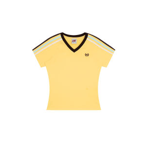 F426 | Summer New Retro Versatile V-Neck T-Shirt