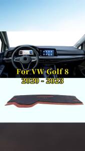 Vải Che Nắng Taplo Xe VW Golf 8 MK8 Chống Trơn Trượt Phụ Kiện Ô Tô Dành Cho Các Mẫu Xe 2020-2025 Chất Liệu Flannel/polyester Trang Trí Nội Thất.