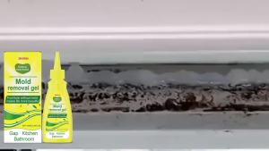 JAKEHOE Kitchen Cleaning Gel Quickly Dissolving Mildew Stains Eliminate Odors No Residue Household Mold Remover Gel for Bathroom