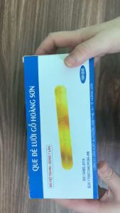 Que Đè Lưỡi Gỗ Tiệt Trùng Từng Cái Hoàng Sơn