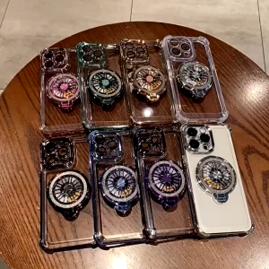 Case Ring Gyro Untuk Xiaomi Note 14, 14 PRO, 14 Pro Plus With Fidget Spinner