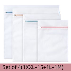 Mesh Laundry Wash Bags for Delicates with Non Rust Zipper Bolsa Lavadora