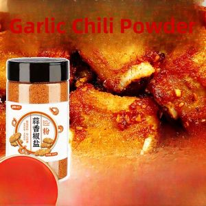 Authentic Garlic Flavor Salt And Pepper Powder Home Use Seasoning for Marinating And Dipping from Jiangsu China 210g Bottle