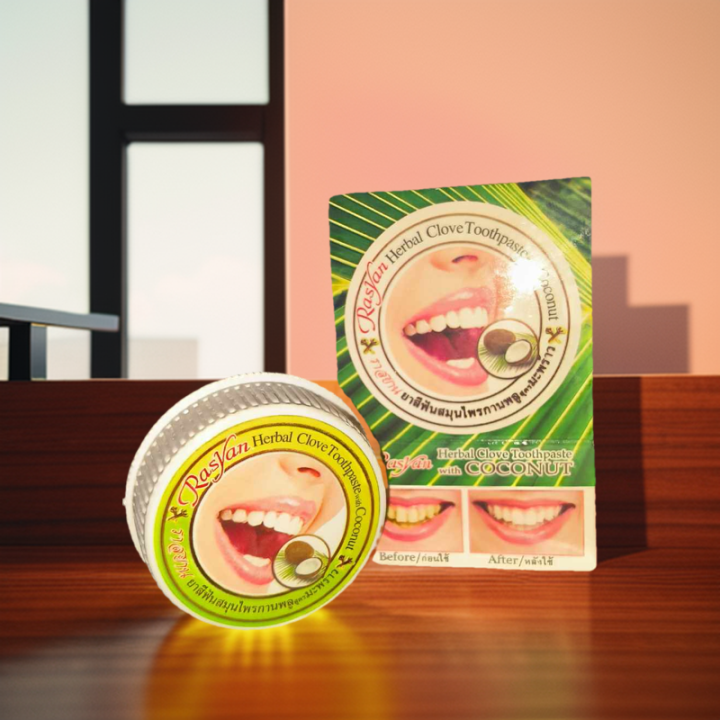 ISME Rasyan Herbal Clove Toothpaste Whitening Toothpaste made in ...