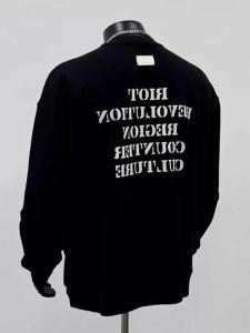 เสื้อสเวตเตอร์คอตั้งแขนยาวทรงหลวมสไตล์อเมริกันสำหรับฤดูใบไม้ร่วง/ฤดูหนาว สำหรับผู้ชายและผู้หญิง ผ้าฝ้ายผสมขนแกะ ปกโปโล ปกติ