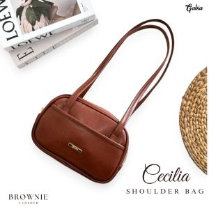 GFR - Cecilia bag By Gabia Shoulder bag wanita/tas bahu wanita simpel stayhlis kekinian bahan kulit sintetis