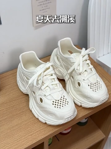 รองเท้าสนีกเกอร์ยางEVA พื้นสูง ลุยน้ำได้