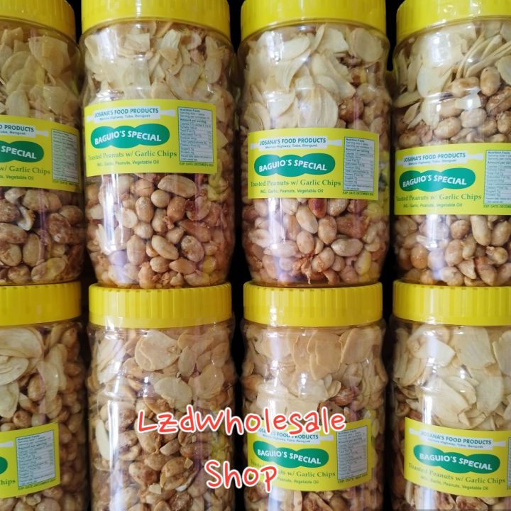 Peanut garlic Chips, Baguio Products, Baguio Pasalubong, Baguio