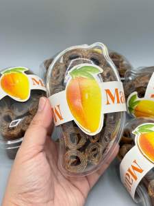 มะม่วงกวน ไม่ใส่วัตถุกันเสีย ไม่ใส่น้ำตาล ไม่แต่งกลิ่น ไม่ใส่สีผสมอาหาร ทำจากเนื้อมะม่วงธรรมชาติ SB.May_Shop