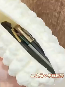 Cute Kawaii Puffer Pencil Pouch/Pencil Case/Preppy Pencil Case for Girls