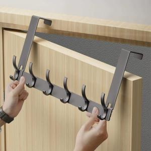 OME | No-Drill Space Aluminum Hooks For Bathroom and Bedroom Storage