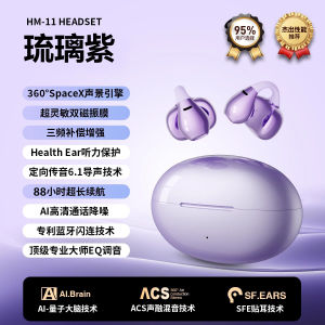 Bluetooth Wireless Ear Clip Sports Earphones Long Wear Comfortable New 2025 Running Bone Conduction Non in Ear Pain Free