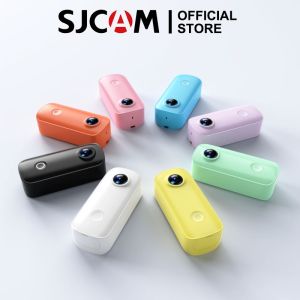 SJCAM C100/C100+ Mini Action Camera 1080P Digital Video Camera 30M Waterproof WiFi Connection APP Sharing with Waterproof Case Back Clip Lanyard