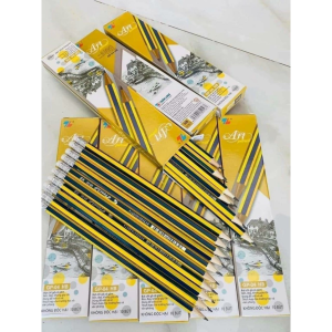 Hộp 10 cây bút chì Thiên Long HB cho học sinh văn phòng bút chì dùng để luyện viết chữ cho học sinh mới tập viết