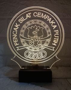 Cempaka putih lampu hias logolampu hias meja