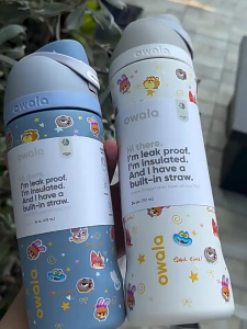 Owala FreeSip Zootopia Judy Nick Limited Edition Tumbler 16/24/32oz Cute Animal Cartoon Insulated Hydration Bottle
