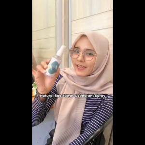 Deodorant Spray 60ml Air Tawas Naturel Bae | Anti Bau Badan & Ketiak Natural