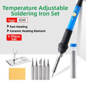 MEISITEKEKE | Temperature Adjustable Soldering Iron Set 60w