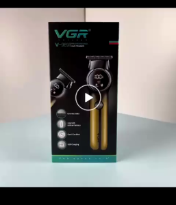 VGR V-989 New Gradual Change Electric Hair Clipper Household Mens Digital Display Electric Push Shear Shaving Oil Head