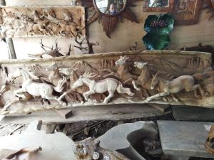 Relief kuda dinding ukir murah terbaru