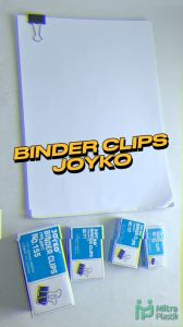 Joyko Binder Clips No 105 Penjepit Kertas Paper Clip Binder Clips
