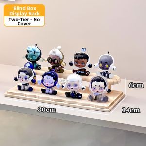 Dust-proof Acrylic and Wood Display Shelf