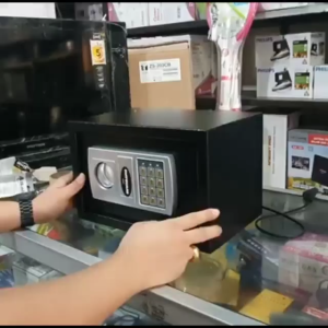 ORI TaffGUARD Kotak Brankas uang dan emas dokumen tahan api dan air Besar Hotel Password EB20/EB25