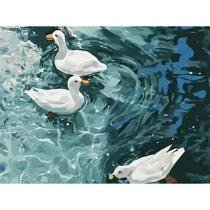 500 1000 1200 2000pcs Jigsaw Puzzle Duck Cute Animal Portrait For Adults Home Decoration Modern Family Game Gift