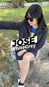 Sepatu Putih Pria Sneakers Casual Kulit Laki Laki Dewasa Santai Sepatu Pria Keren Terbaru Trend Kekinian Sepatu Wanita Terbaru Snekers Original Asli Lokal ARF JOSE WHITE GREY