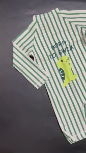 ชุดว่ายน้ำ Dino summer ( 2 ชิ้น ชุด+หมวก) กันยูวี 100% งานดี น่ารัก (SW275)