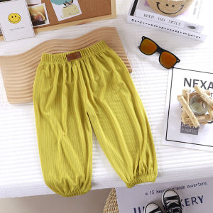 gumahus | Quick-Dry Thin Ice Silk Anti-Mosquito Breathable Mesh Summer Pants