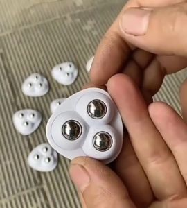 Bộ 4 Ròng Rọc Bánh Xe Dán Di Chuyển Thùng Hộp - Xoay 360 Độ Nhựa ABS Siêu Bền Chịu Lực-HAUSE